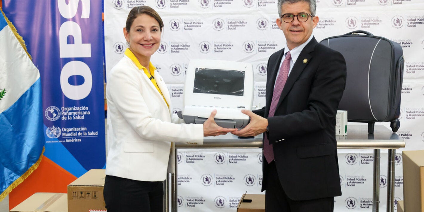 Guatemala recibe equipo para Telemedicina