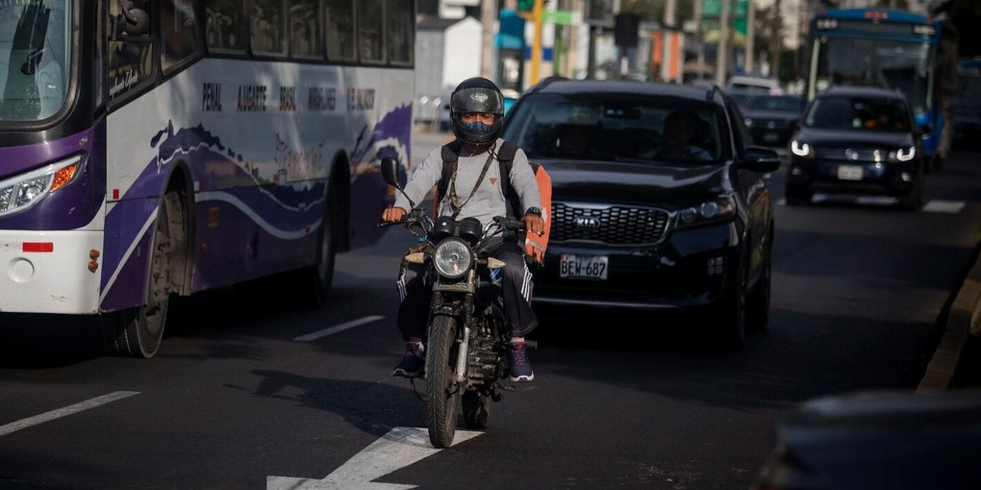 Seguridad Vial en las avenidas de Lima