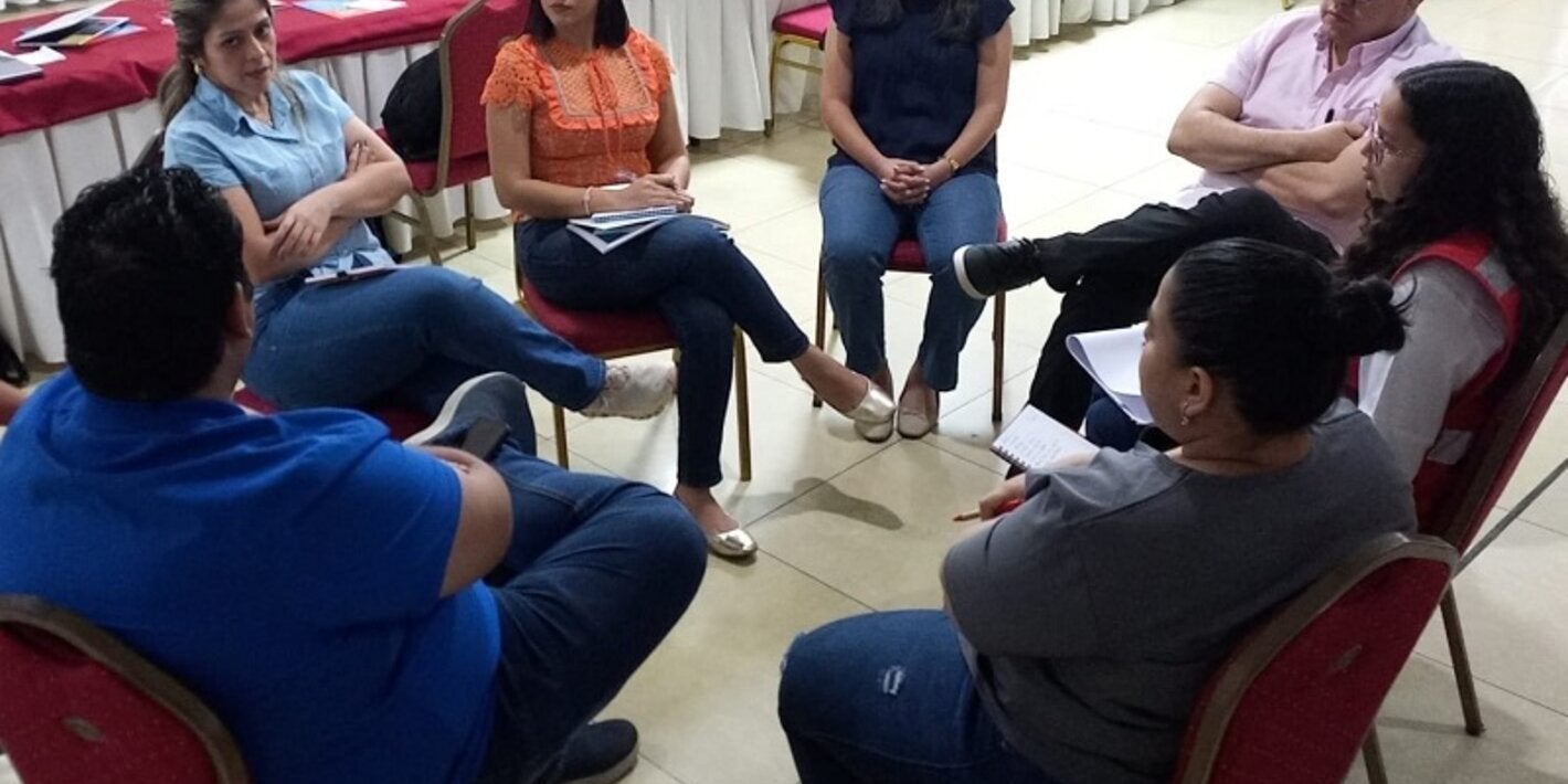 equipos de salud mental en capacitación