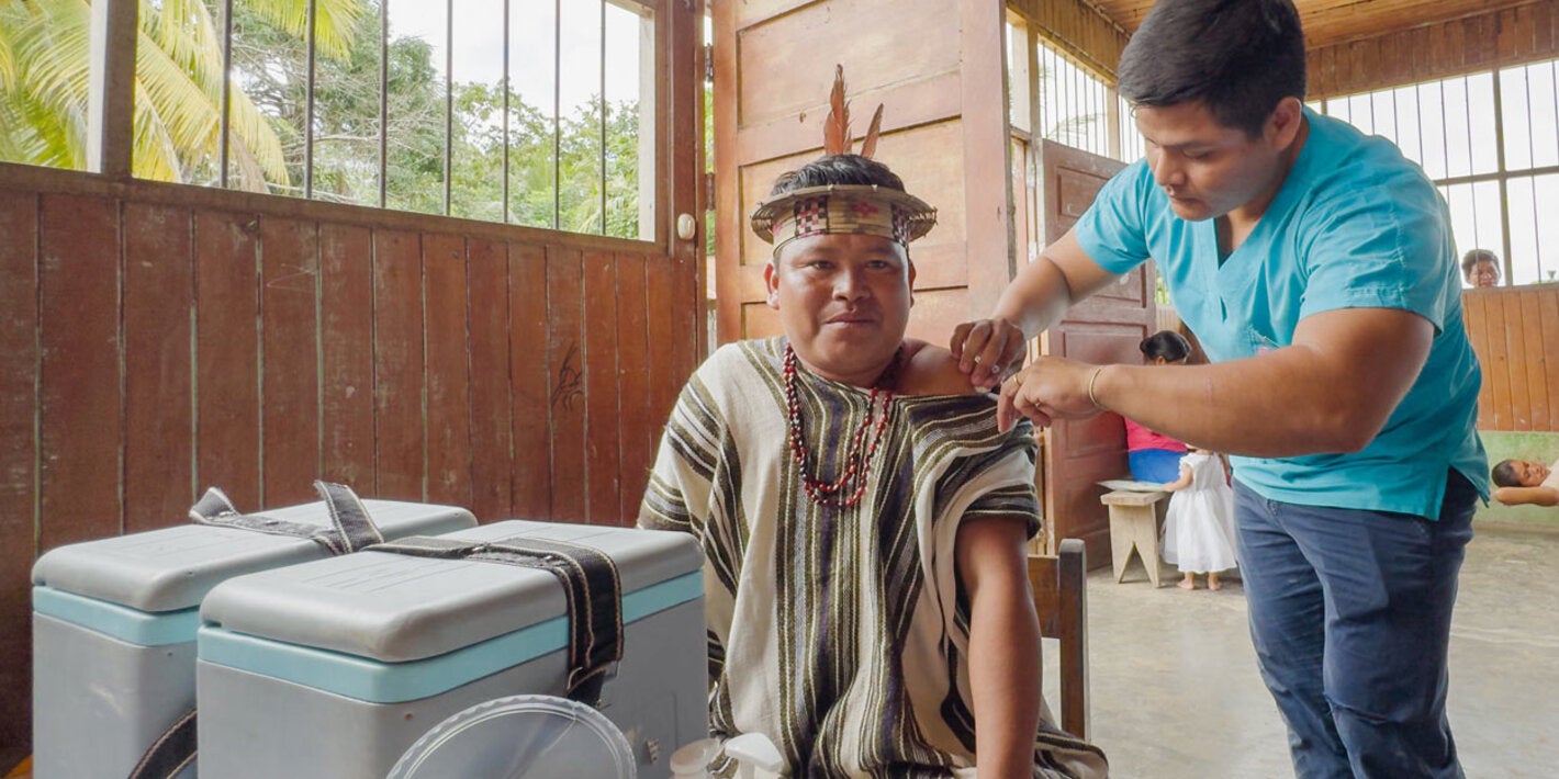 Intercultural health brigades are part of Peru’s national intercultural health strategy, which aims to strengthen access to culturally appropriate health services for the country’s Indigenous Peoples.