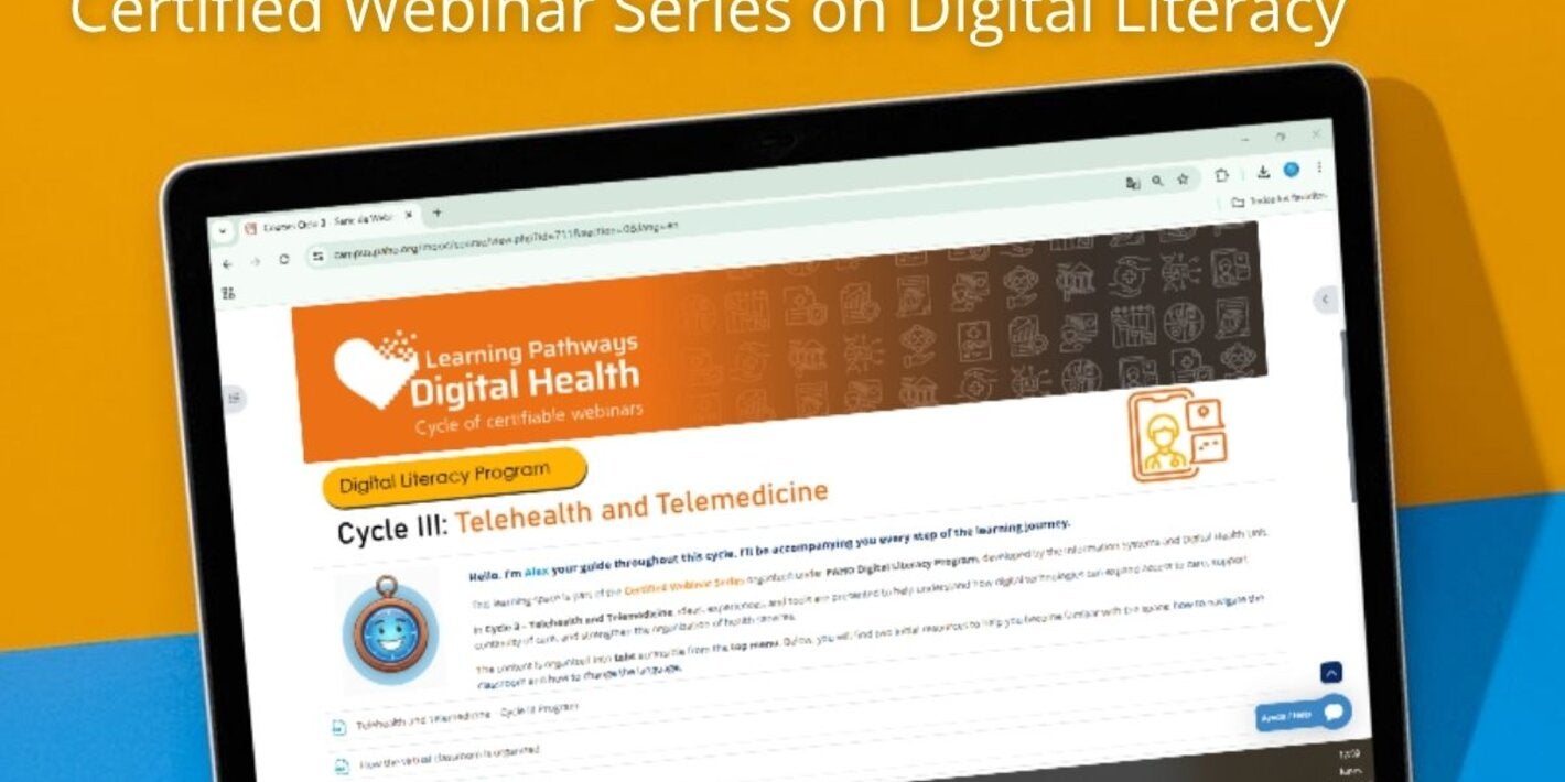 Cycle III on telehealth and telemedicine to strengthen capacities across the Region