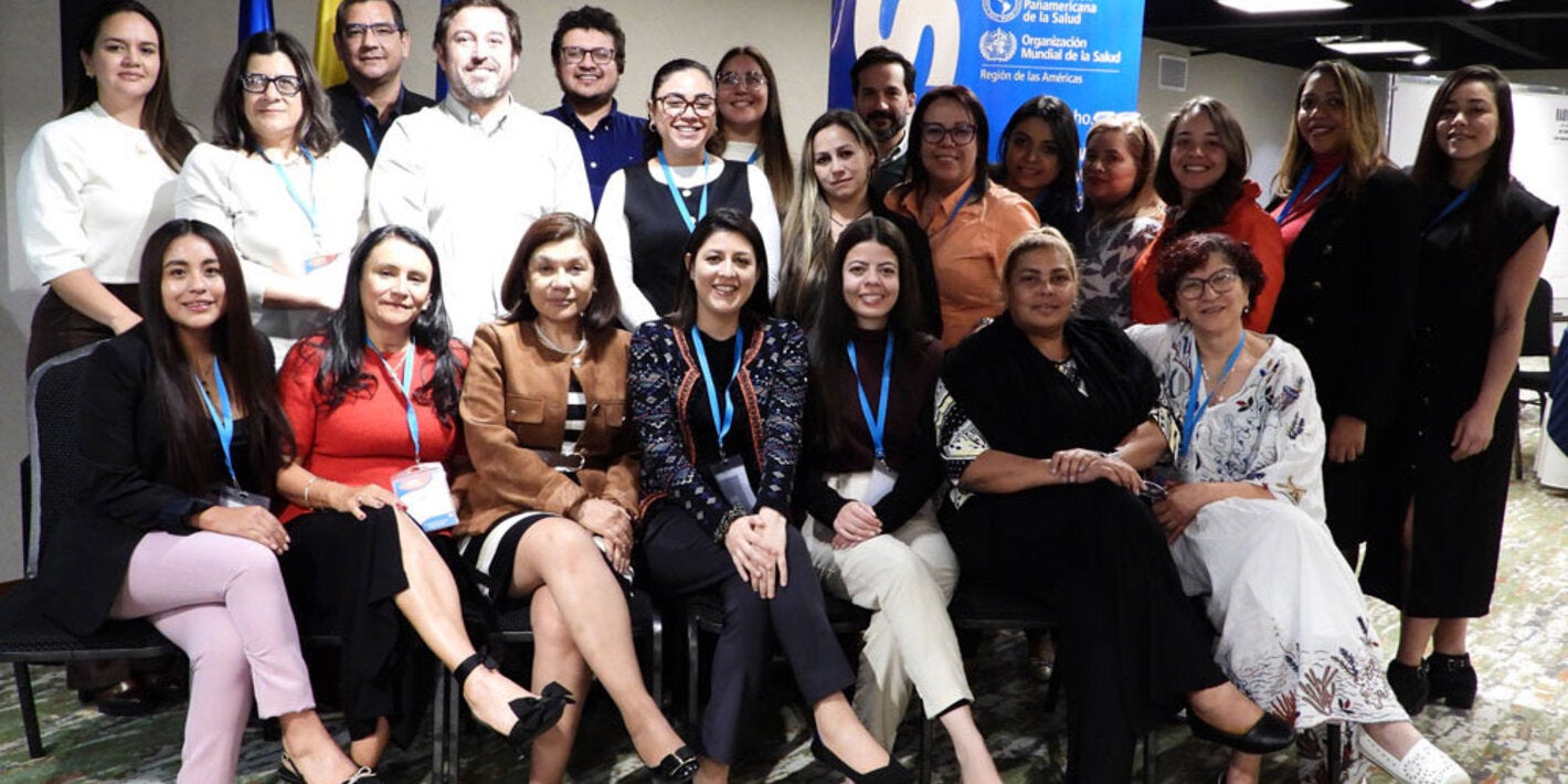 Foto del participantes del taller sobre datos para mejorar la toma de decisiones en inmunización