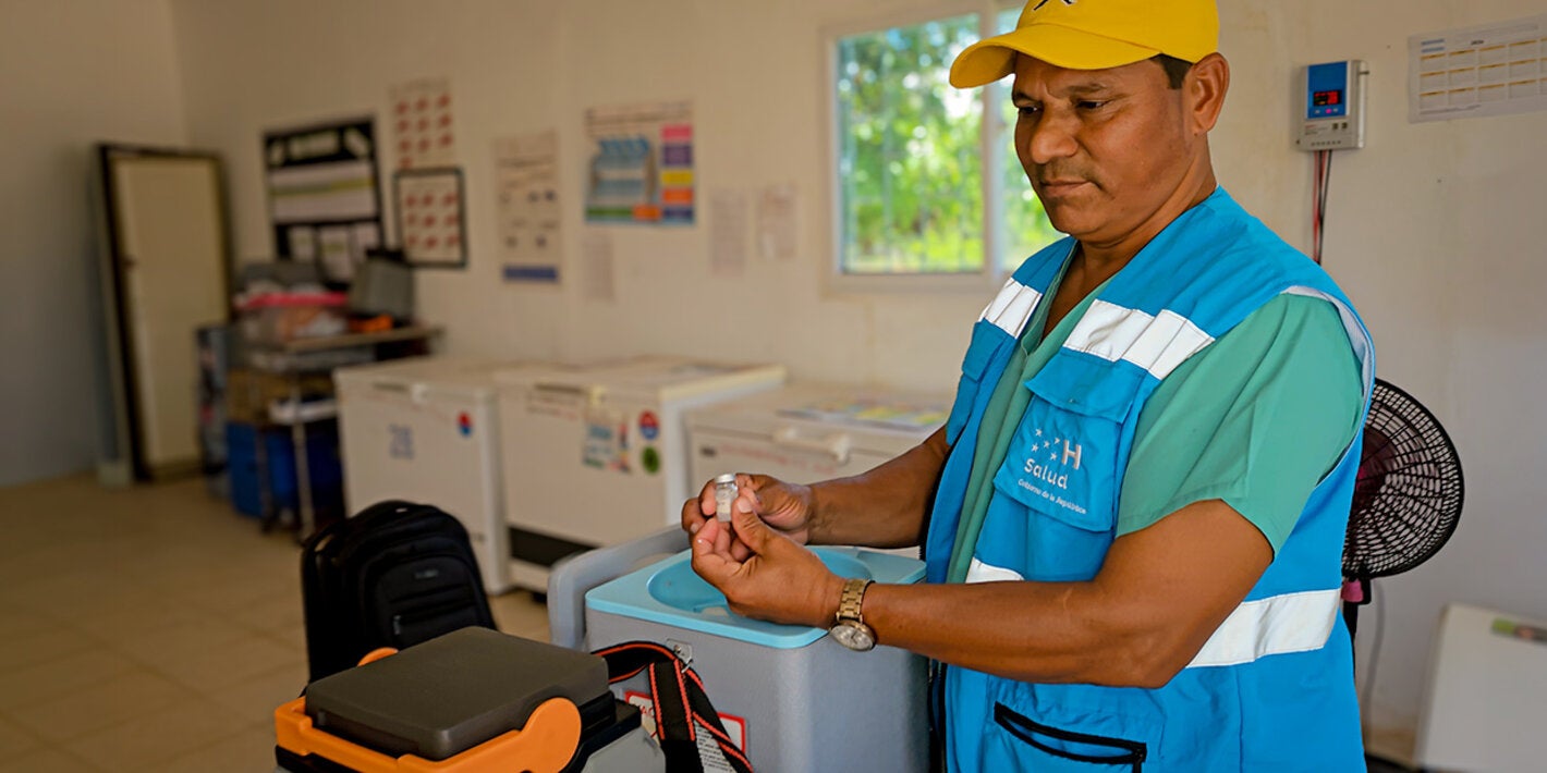 Héroes del Vacunación en la Mosquitia