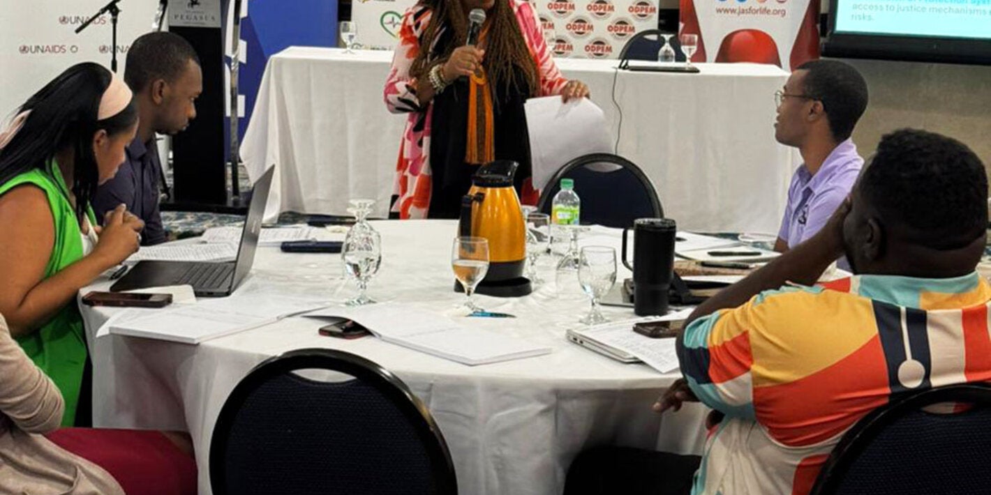 HIV response capacity building workshop