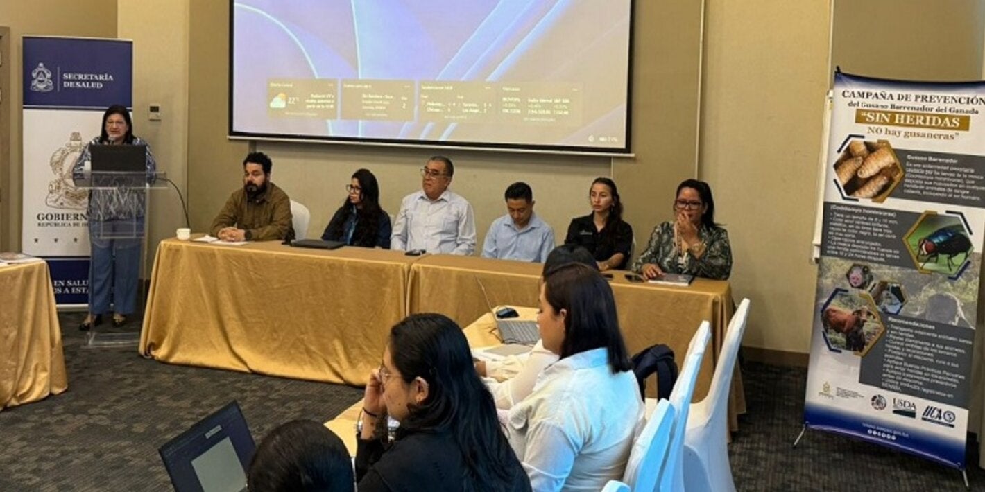 SESAL presenta en taller de prevención de infección por gusano barrenador