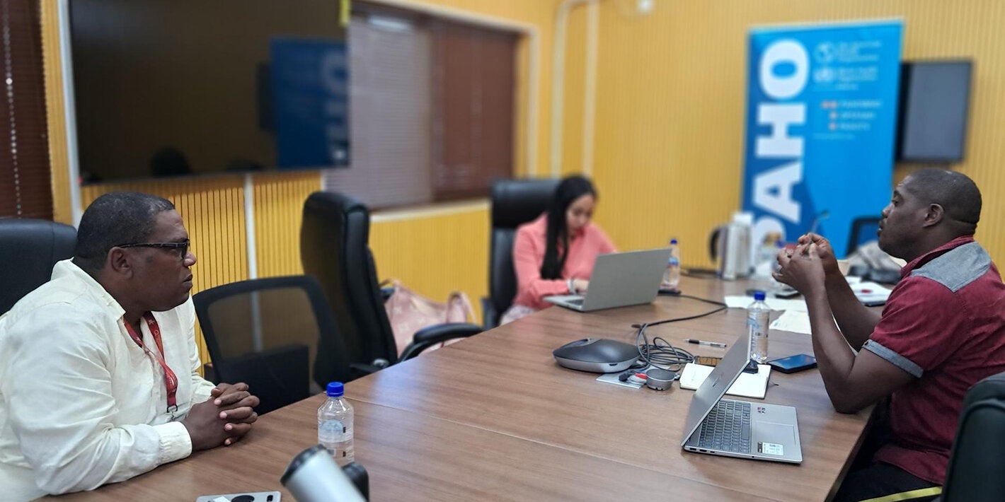 Integrated surveillance meeting in Dominica