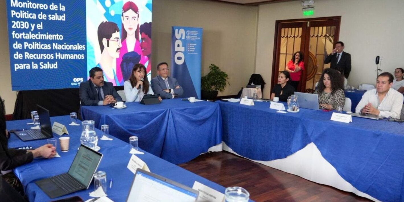 Taller recursos humanos para la salud en Ecuador 