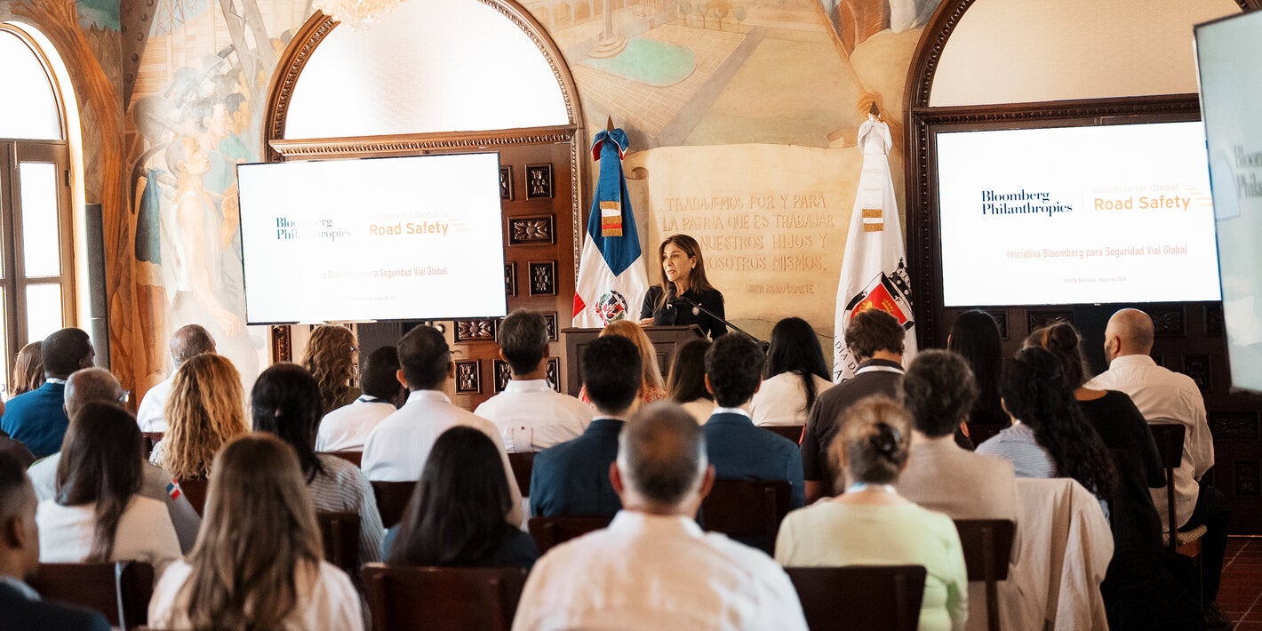 Alcaldesa del Distrito Nacional, Carolina Mejía, presenta la Iniciativa BIRGS en Santo Domingo