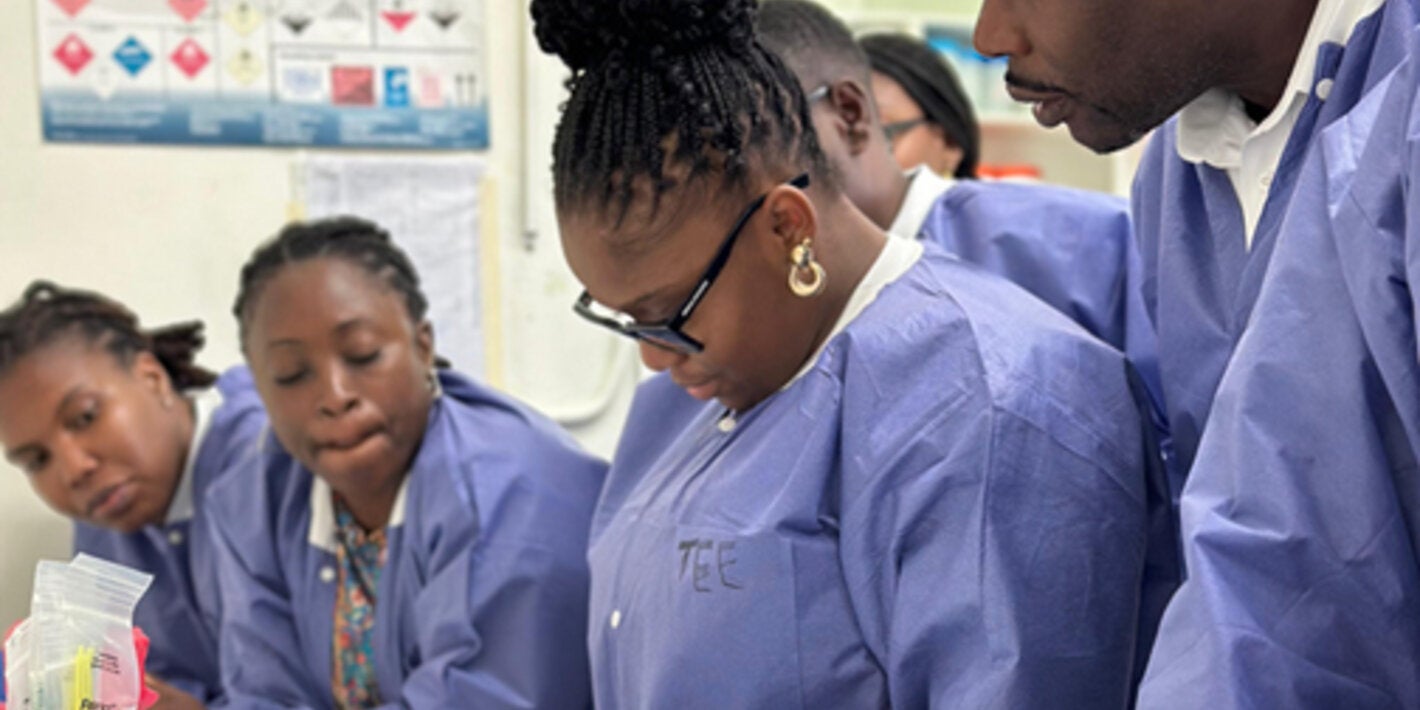Laboratory staff