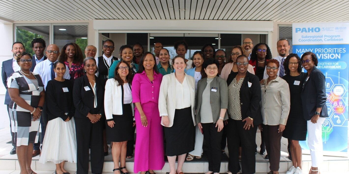 Nutritionists, Noncommunicable Disease focal points and legal drafters who met in Barbados to determine the steps needed to advance the adoption, implementation and monitoring of sodium reduction targets and policies for the elimination of industrially produced trans fatty acids.