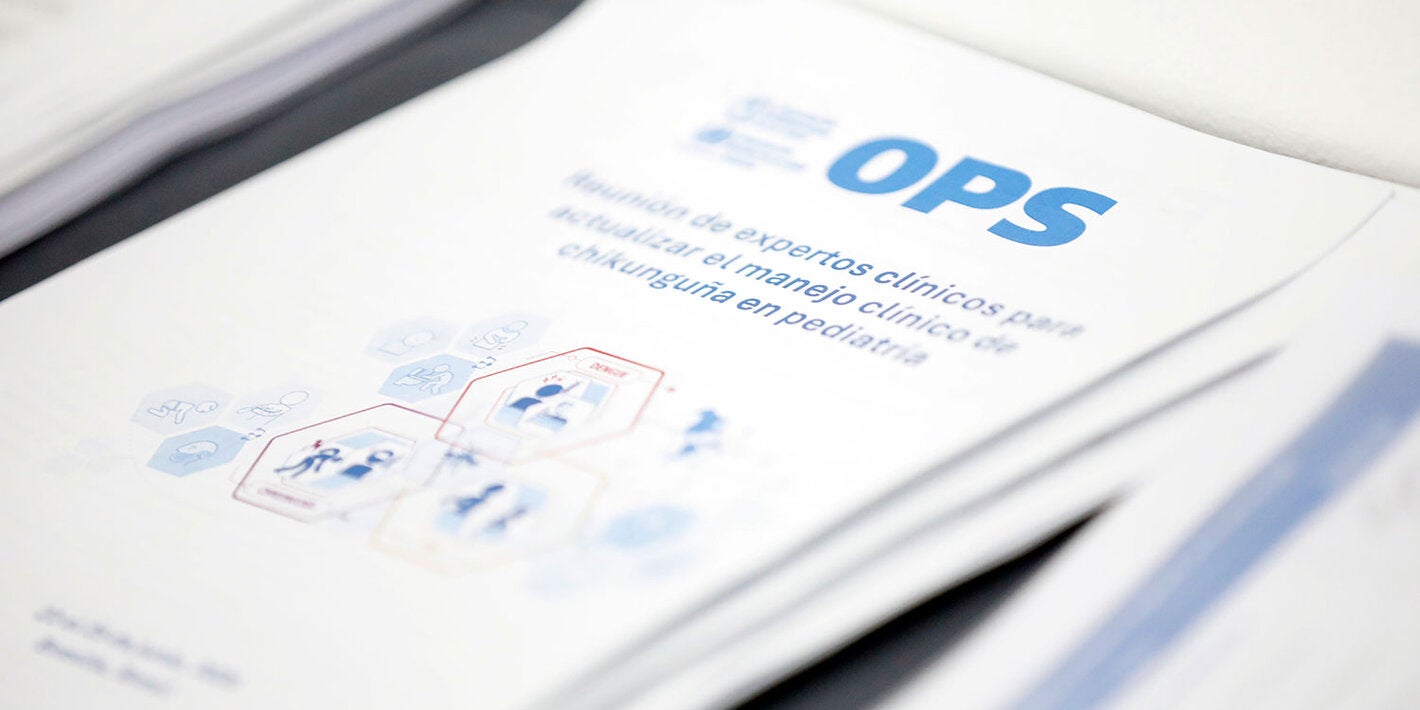 OPS reúne a expertos para desarrollar directrices de diagnóstico clínico y tratamiento de chikungunya en pediatría