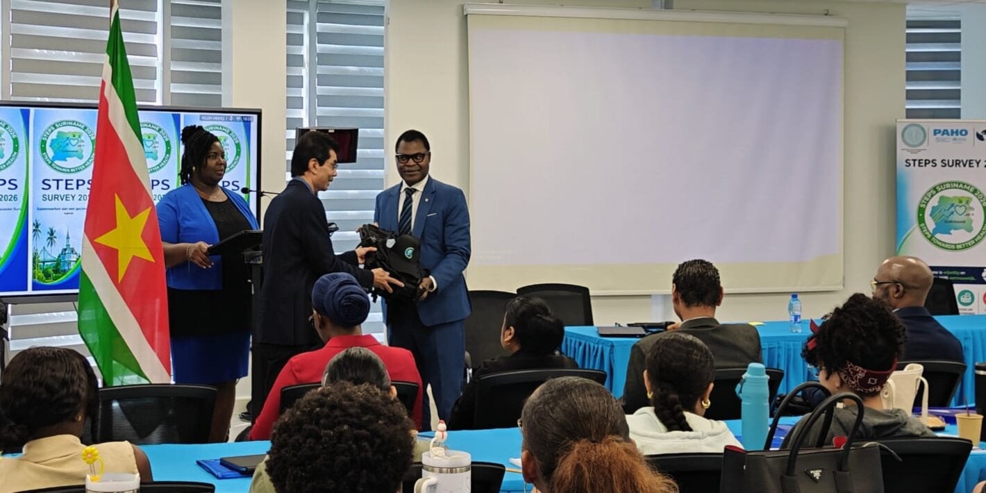 STEPS Survey Launch in Suriname 
