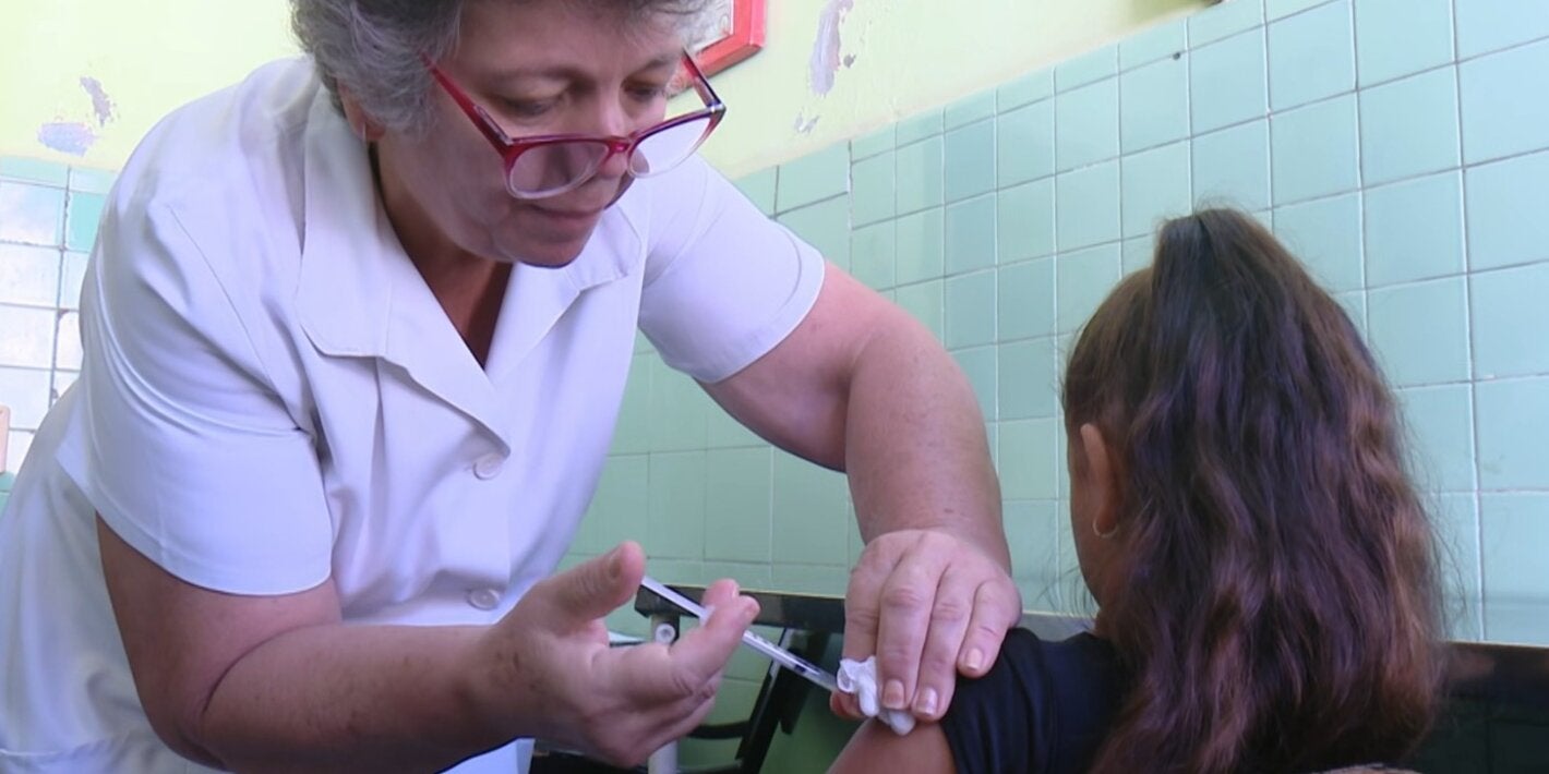 Vacunación contra VPH en Cuba