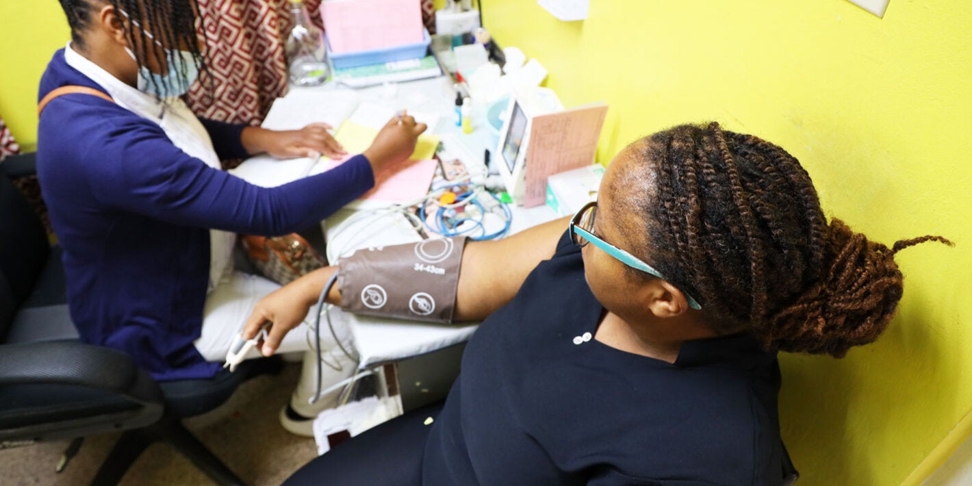 Blood pressure testing