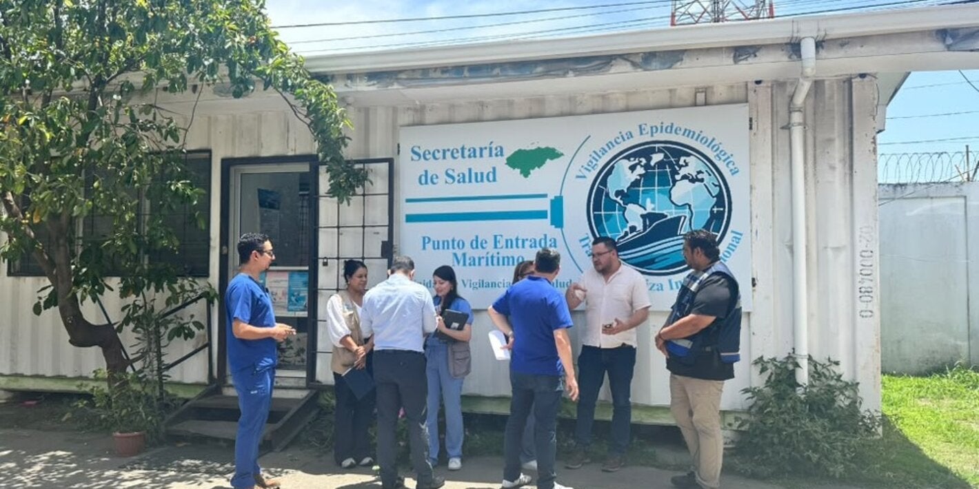 ERRA en punto de entrada marítimo en Cortés