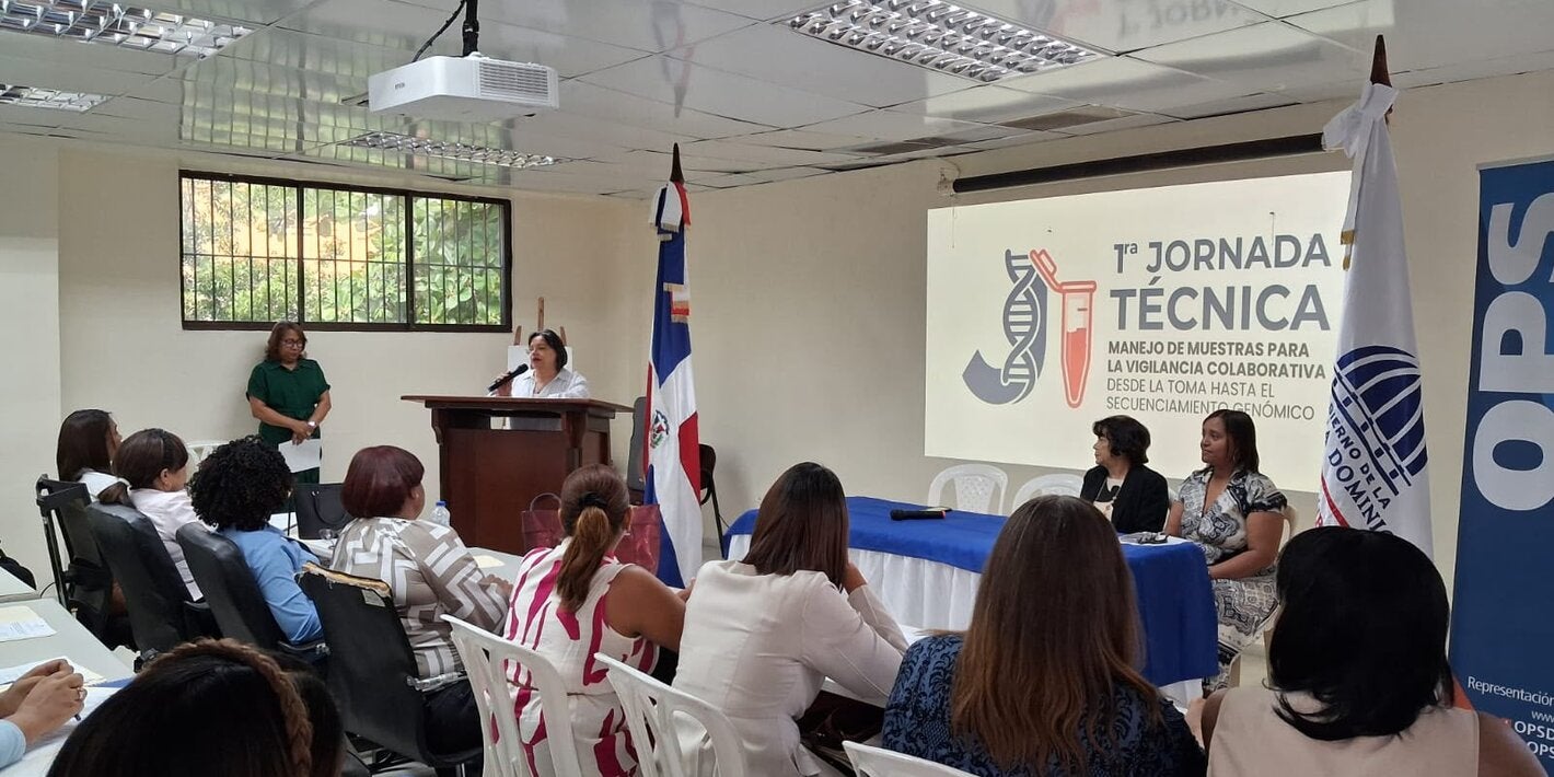 OPS/OMS apoya el fortalecimiento de capacidades nacionales para la vigilancia colaborativa