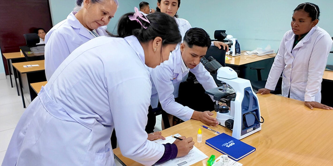 Fortalecimiento de capacidades para el diagnóstico de leishmaniasis