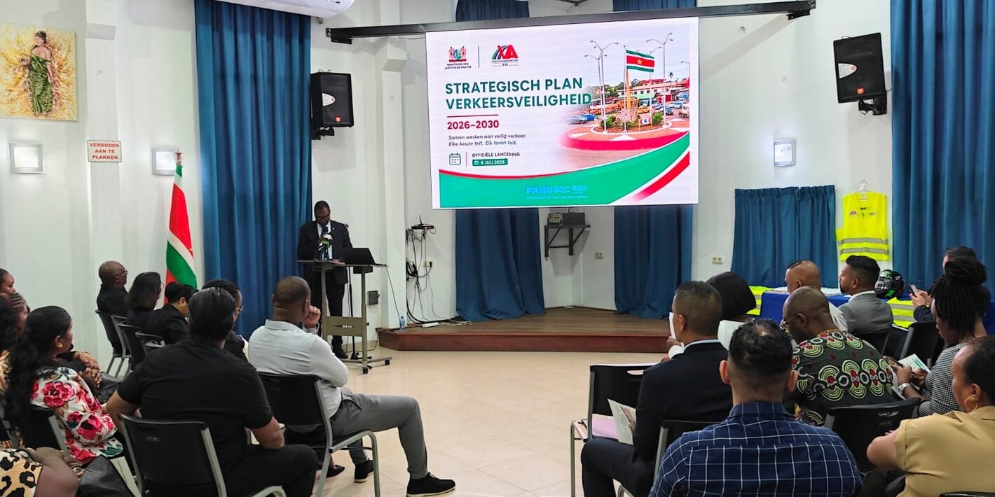 Launch Strategic Road Safety Plan for Suriname 2026 - 2030