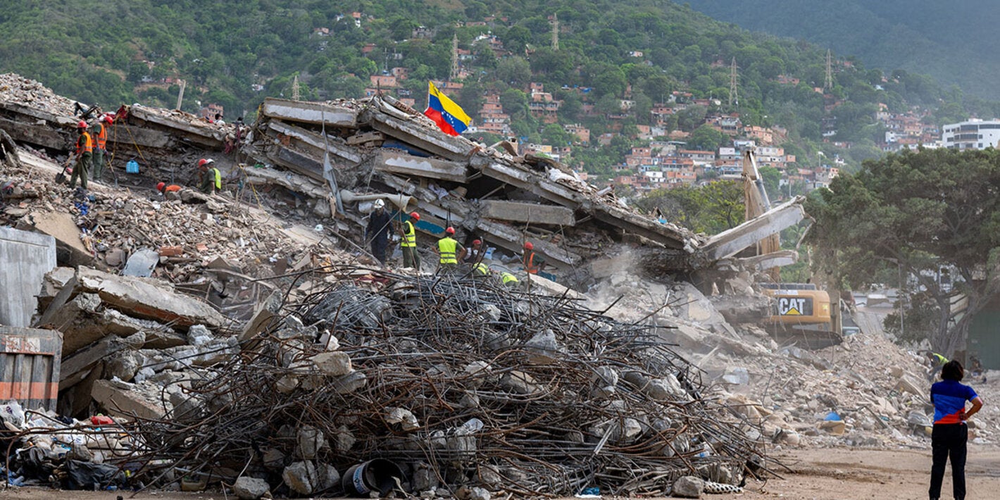 depués del terremoto