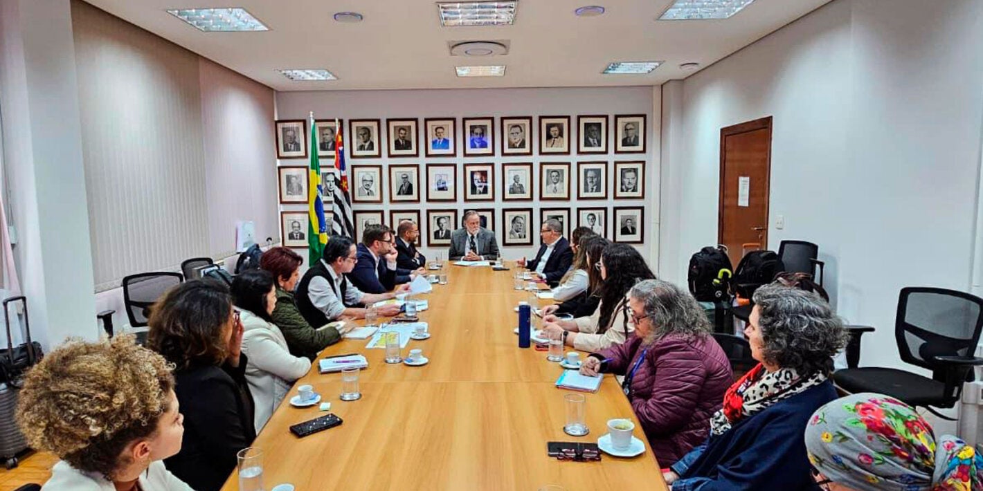 Agenda de trabalho em São Paulo