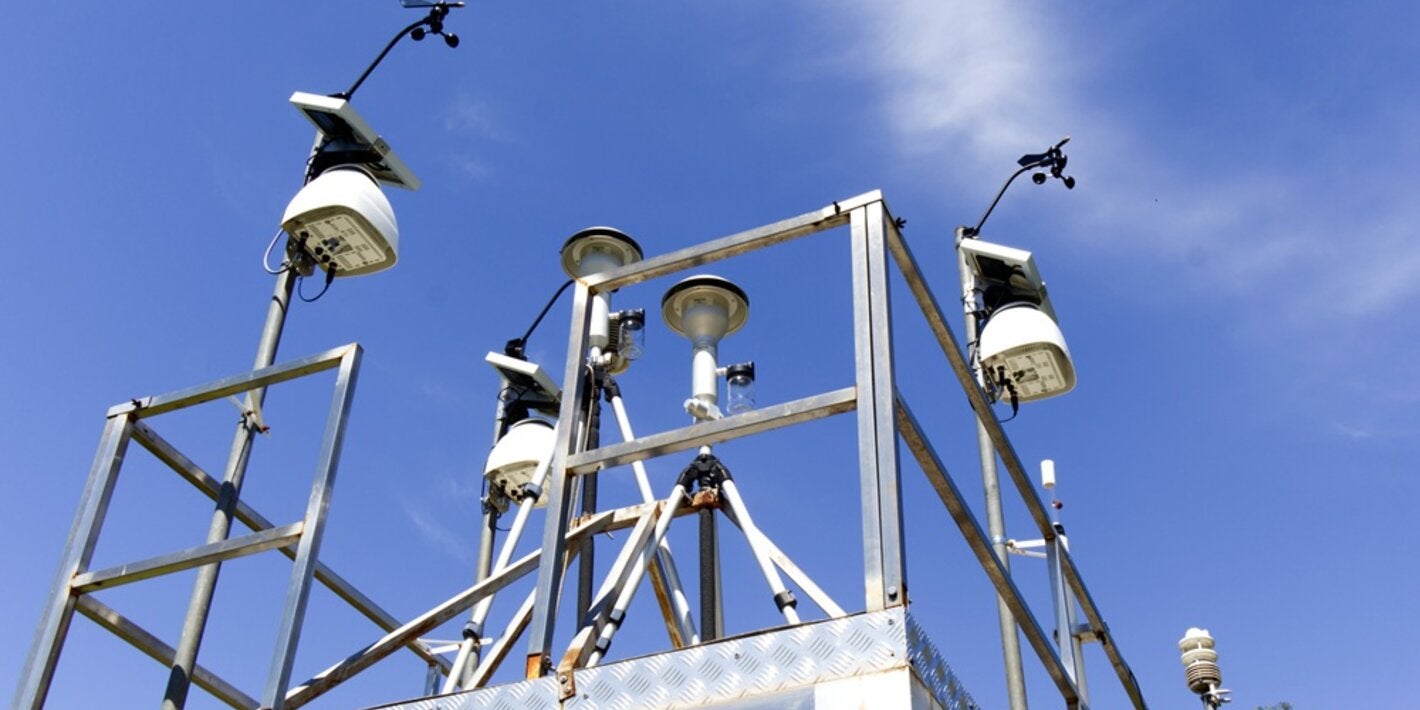 Estación de monitoreo del aire