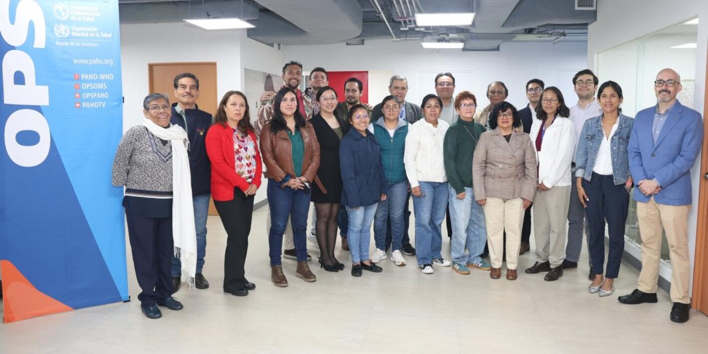 Grupo de personas participantes del taller
