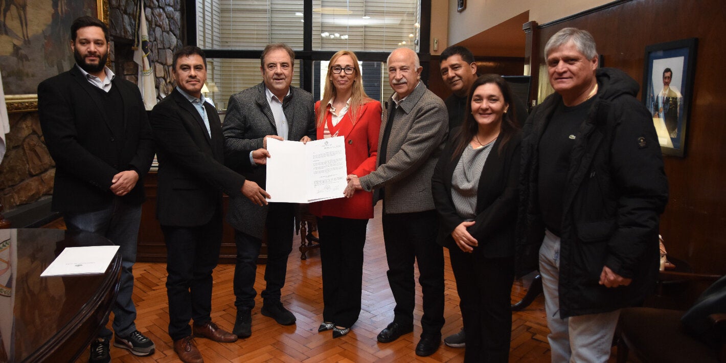 Foto de los participantes de la reunión