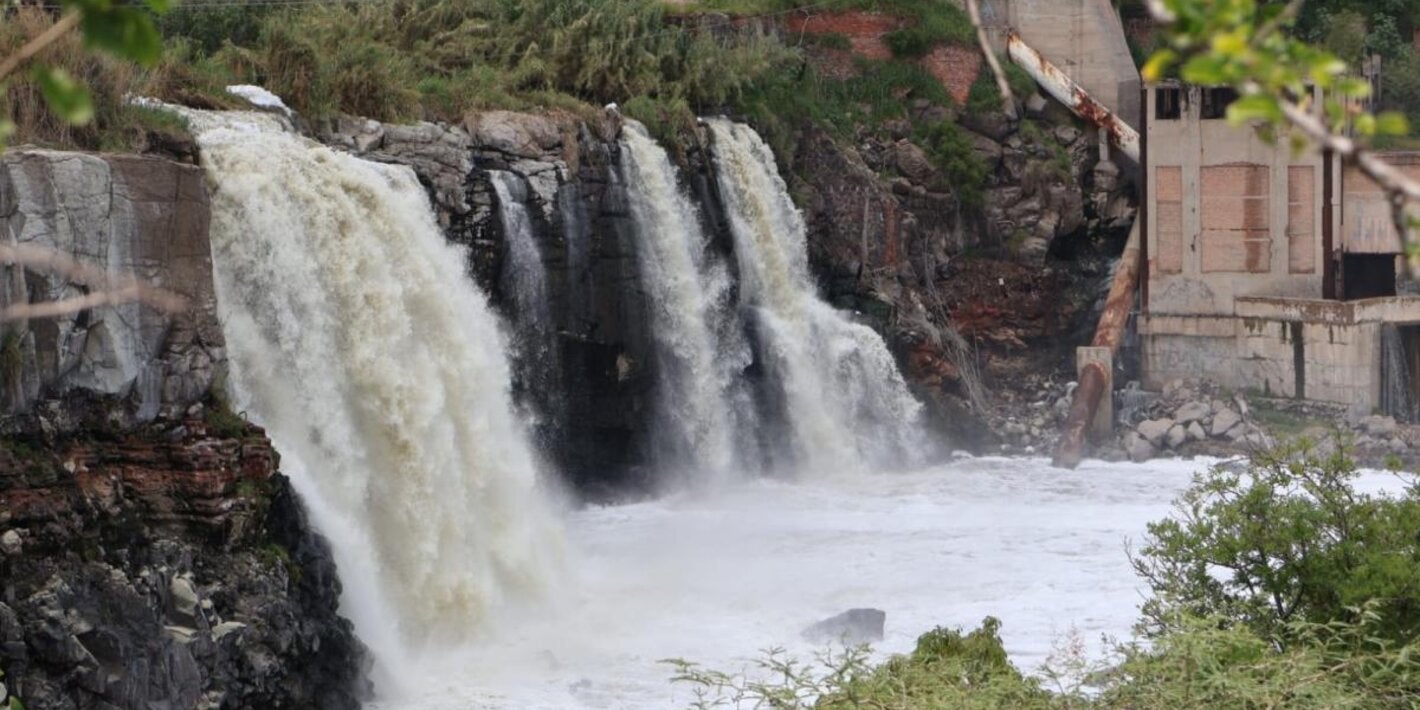Río contaminado