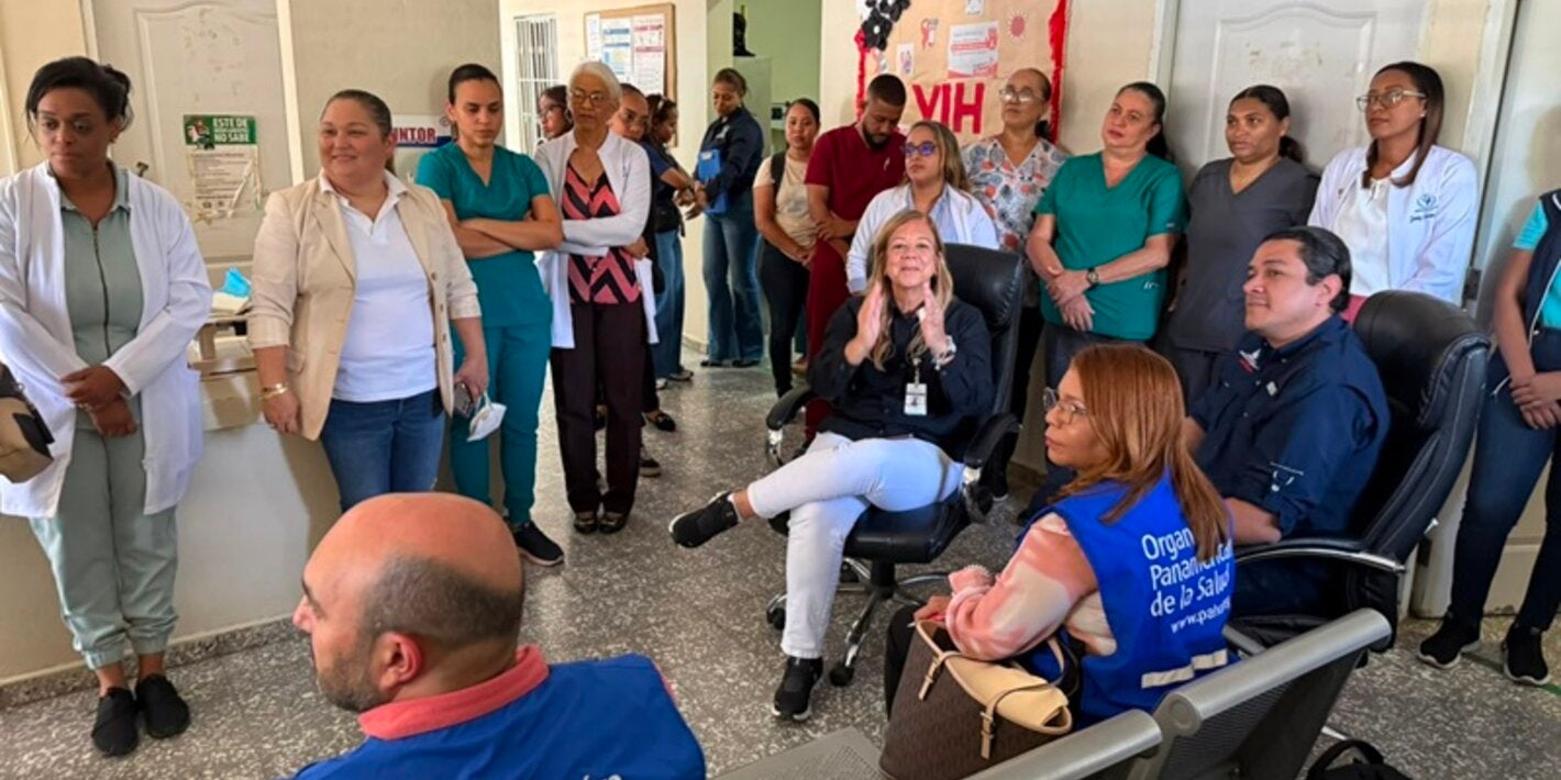 OPS apoya a República Dominicana para fortalecer el diagnóstico, la atención y la vigilancia del VIH y la tuberculosis