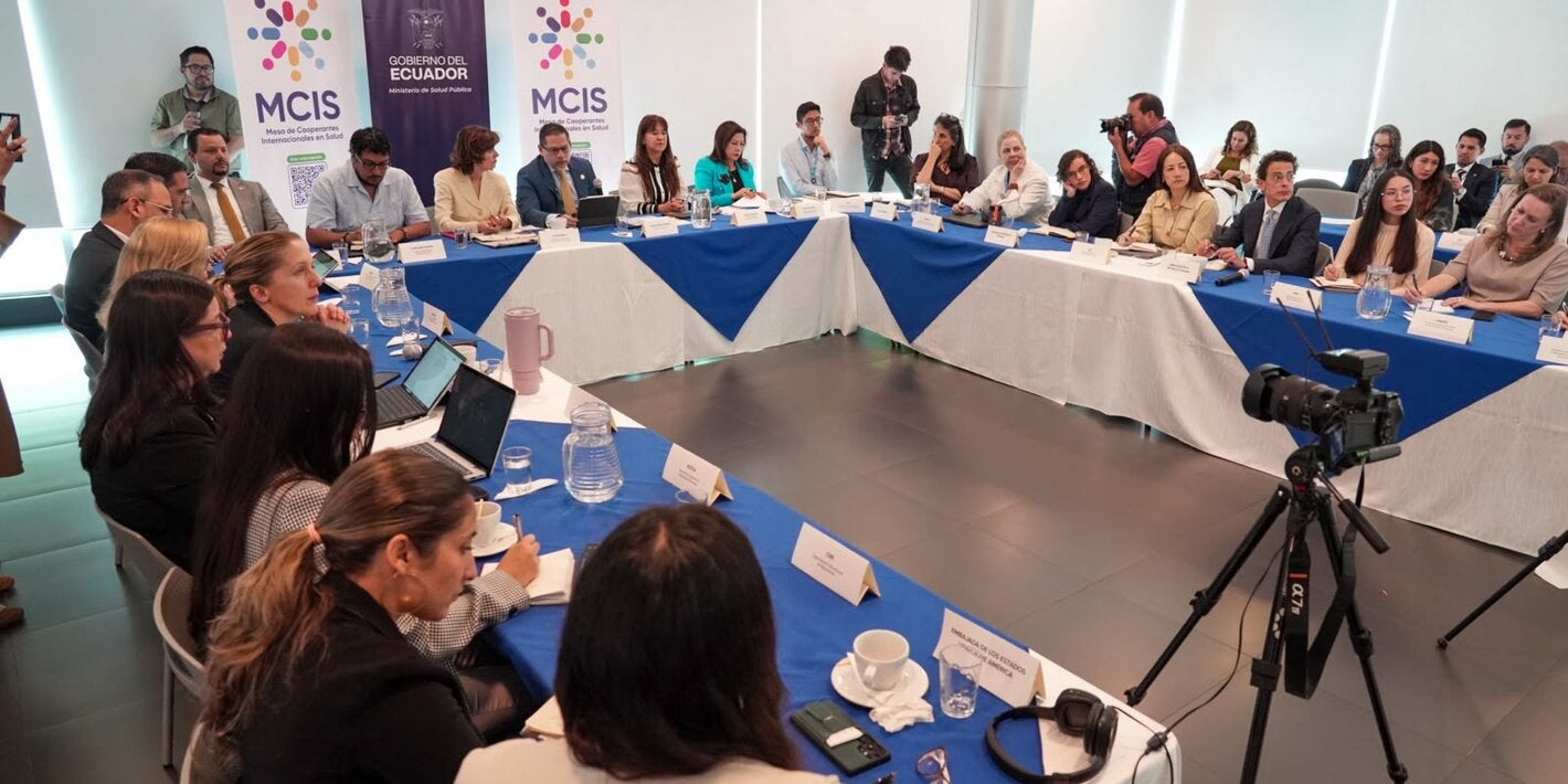 Mesa de Cooperantes Internacionales en Salud coordinada por OPS Ecuador