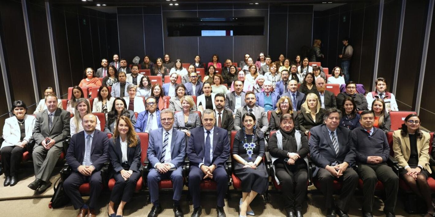 Personal de salud y COFEPRIS que participó de la vista de la OMS