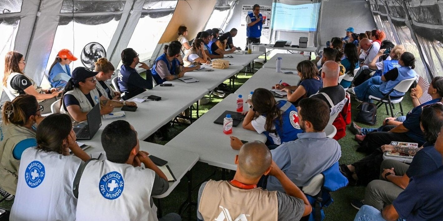 Reunión del Cluster Nacional de Salud en La Guaira