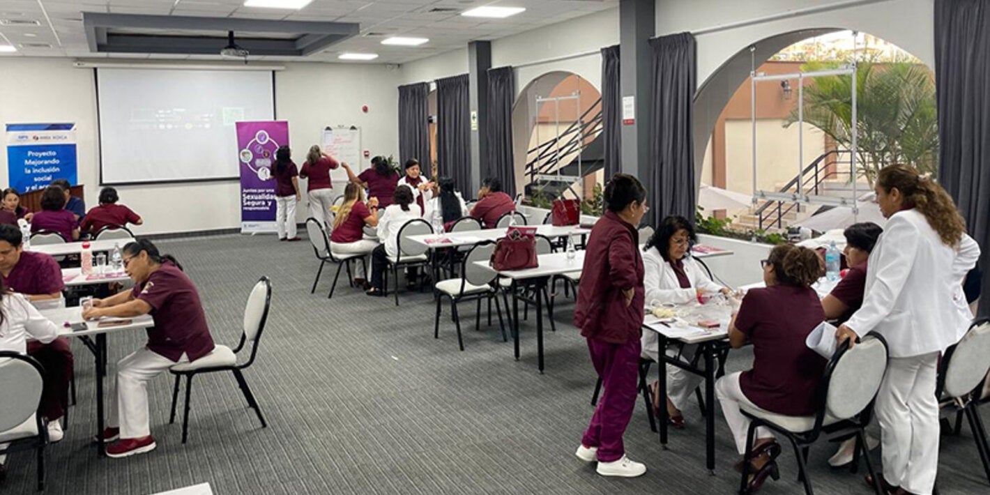 Participantes del Taller sobre Salud Sexual y Reproductiva