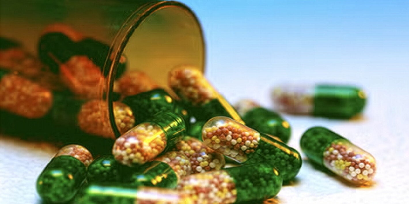 cápsulas medicamentos