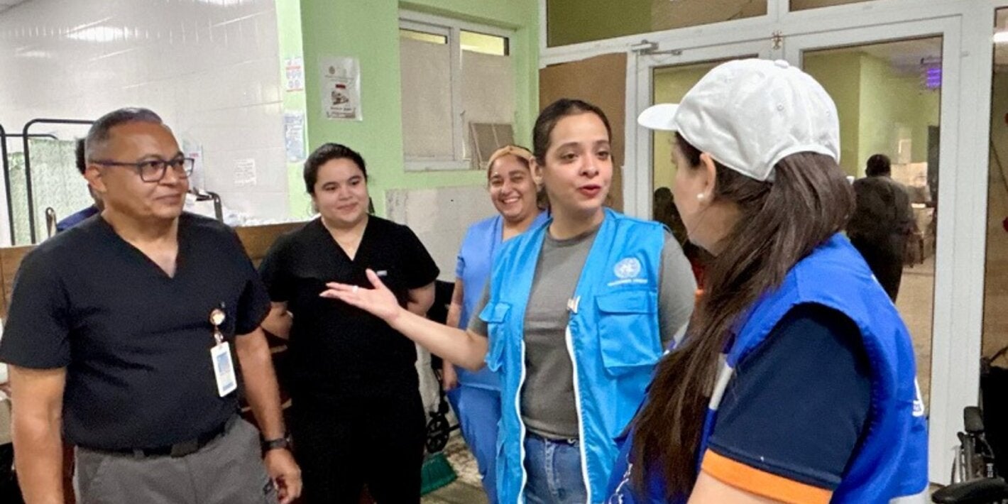 Misión de OCHA en Tela