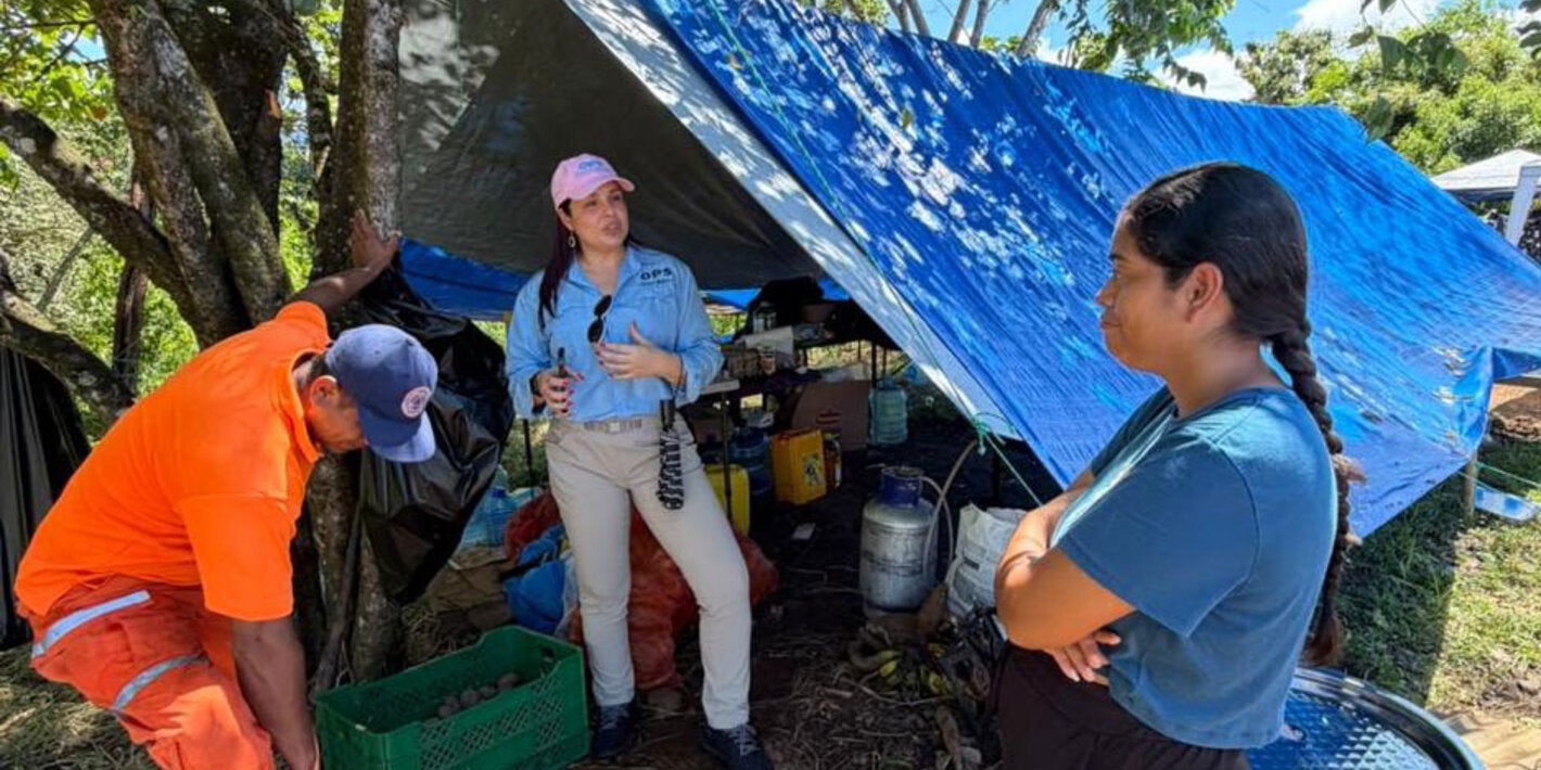 OPS y MINSA fortalecen la vigilancia comunitaria y la prevención de enfermedades en albergues de Veraguas