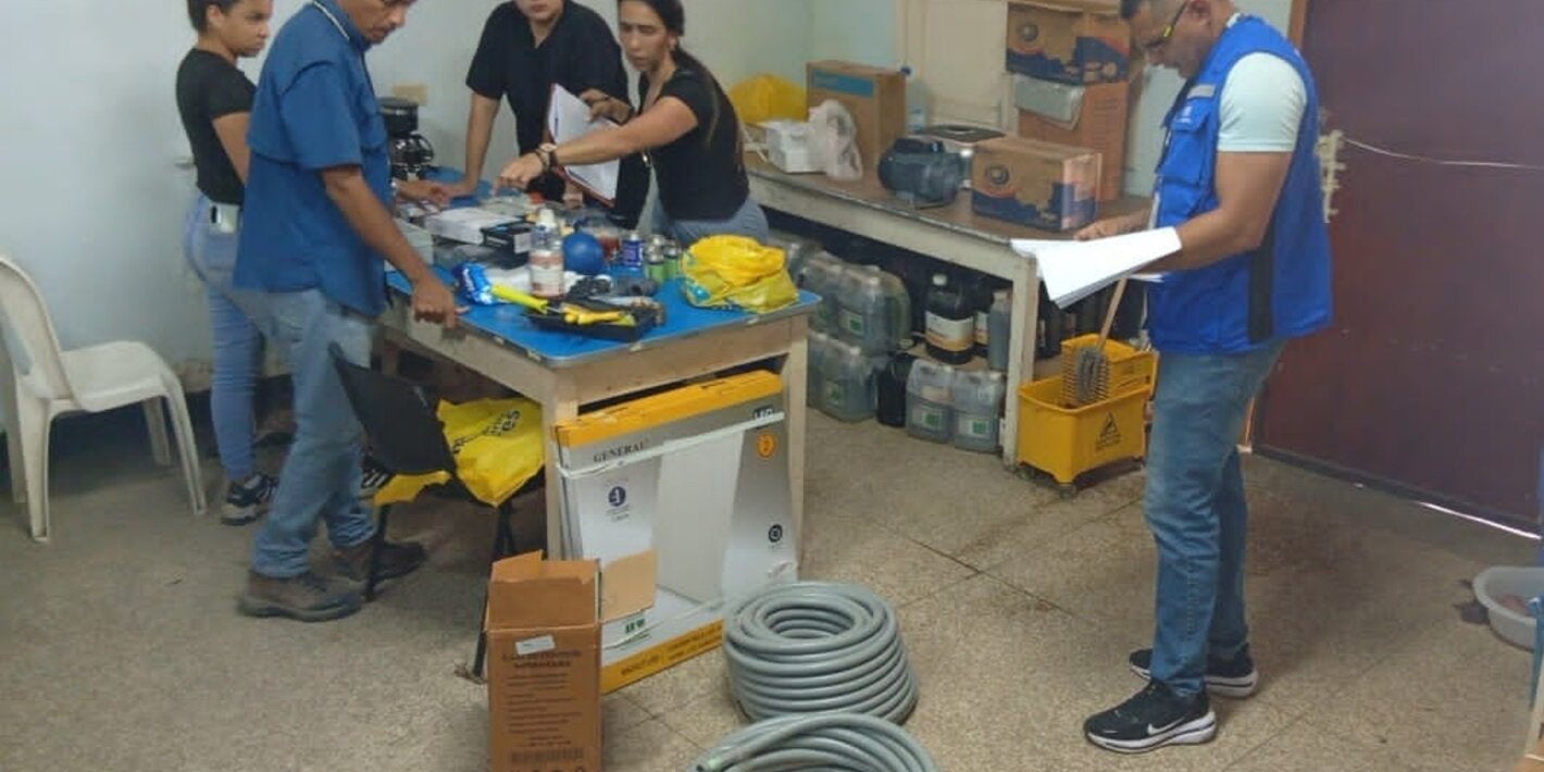Con esta entrega de insumos a cinco establecimientos de salud del estado Sucre se mejorarán las condiciones de atención de pacientes con cuadros diarreicos leves y moderados