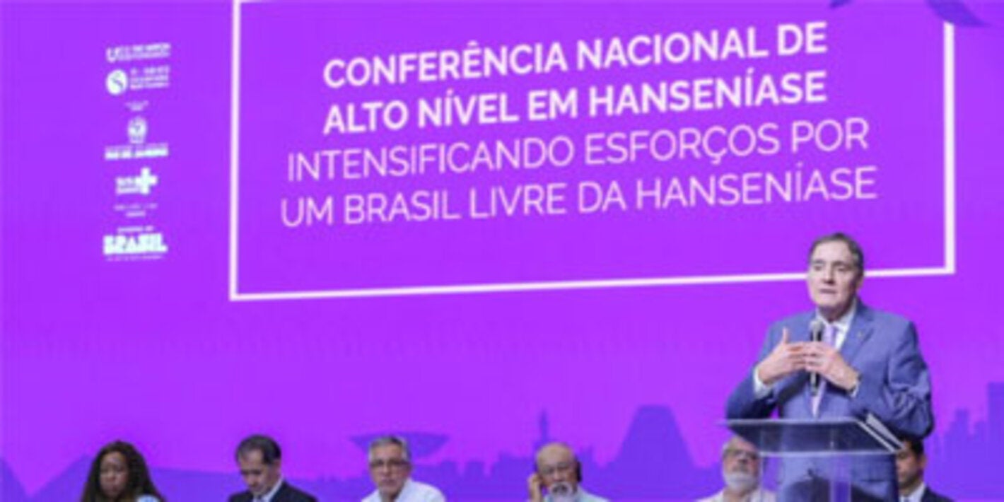 PAHO Director highlights regional commitment to eliminating leprosy at conference in Rio de Janeiro
