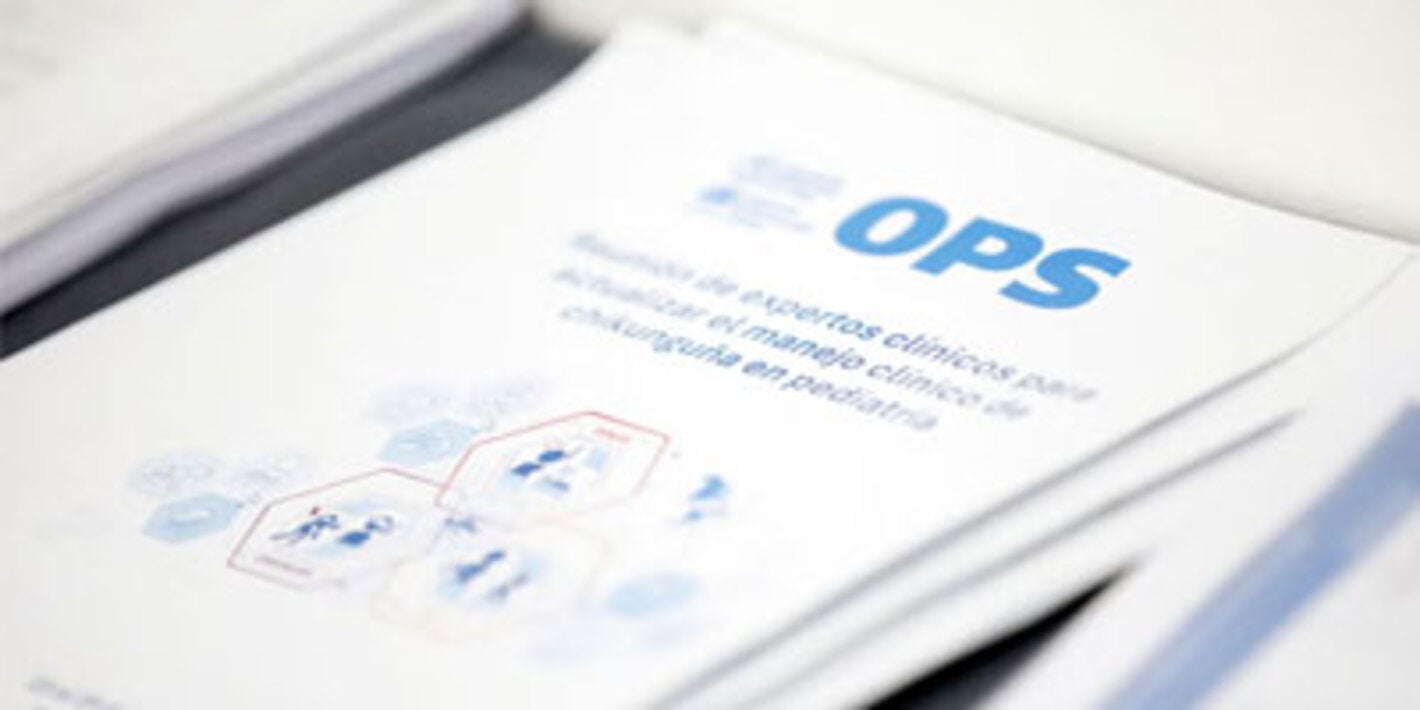 OPS reúne a expertos para desarrollar directrices de diagnóstico clínico y tratamiento de chikungunya en pediatría