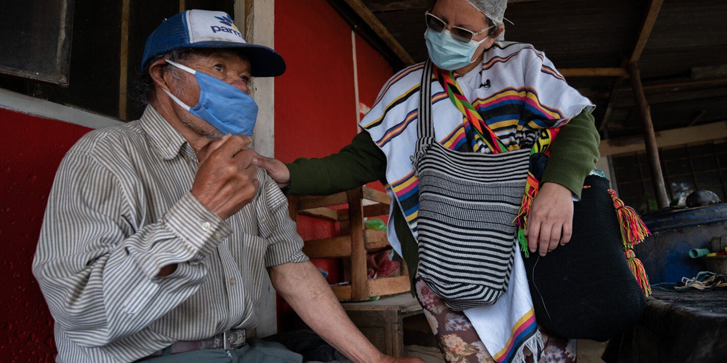 Colombia busca no dejar a nadie atrás en la lucha contra covid-19