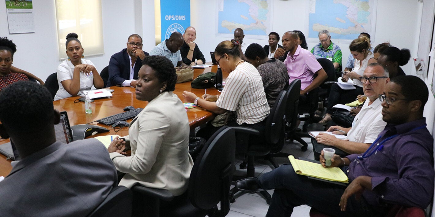 Préparation au COVID-19, les partenaires techniques du MSPP se réunissent