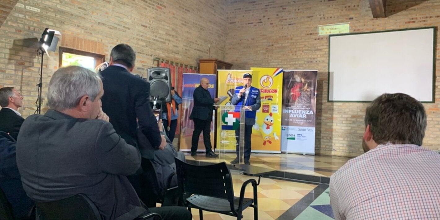 Paraguay: culminó con éxito el simulacro por Influenza Aviar