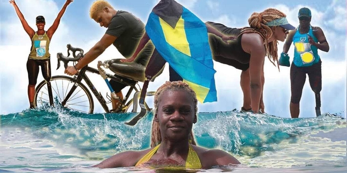 Erin Brown trains for the Paralympics