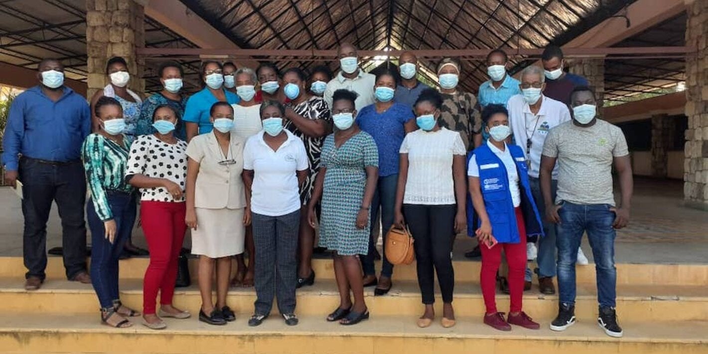 OPS/OMS avec les participants de la formation PSP