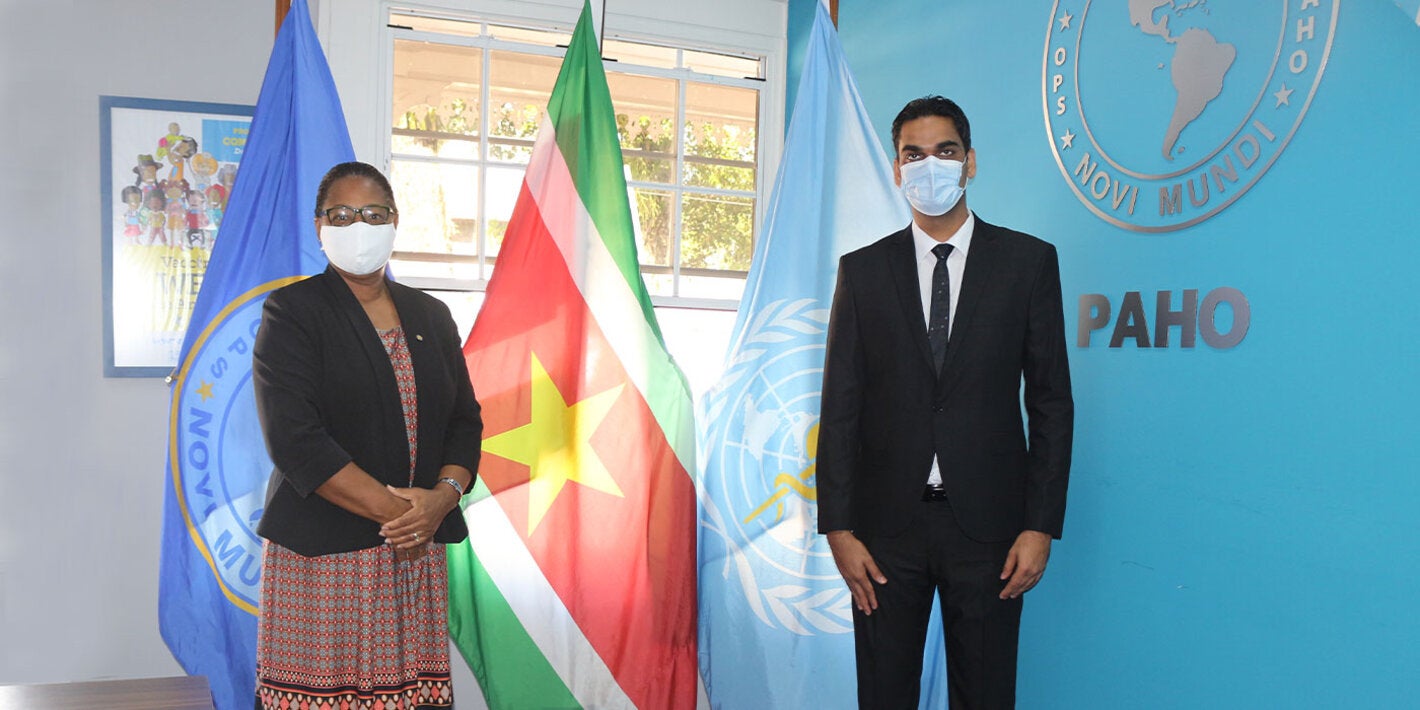 Representantes de Surinam