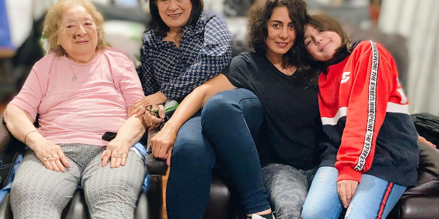 Tamara, María and Irma