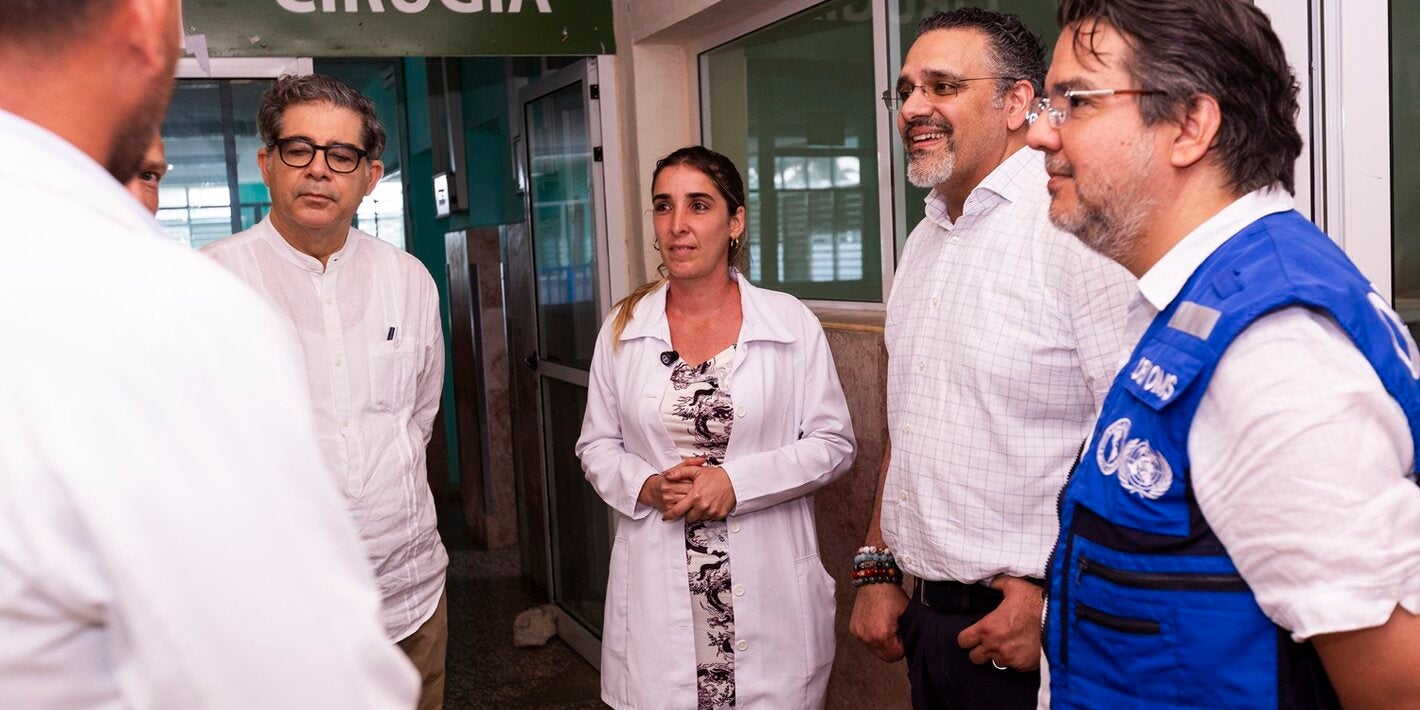 Misión en terreno de OCHA, OMS y OPS para respuesta a emergencia en Cuba