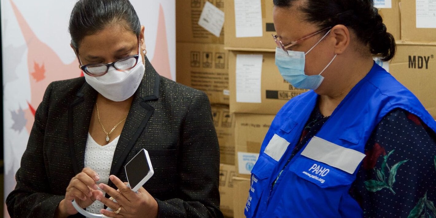 CMO looks at donation