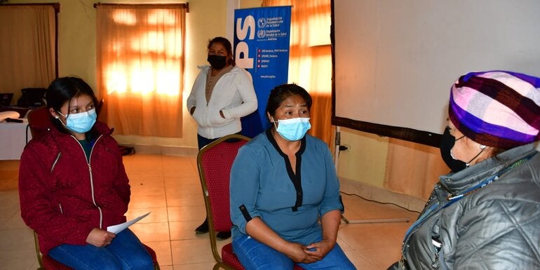 capacitación comunicadores en Honduras