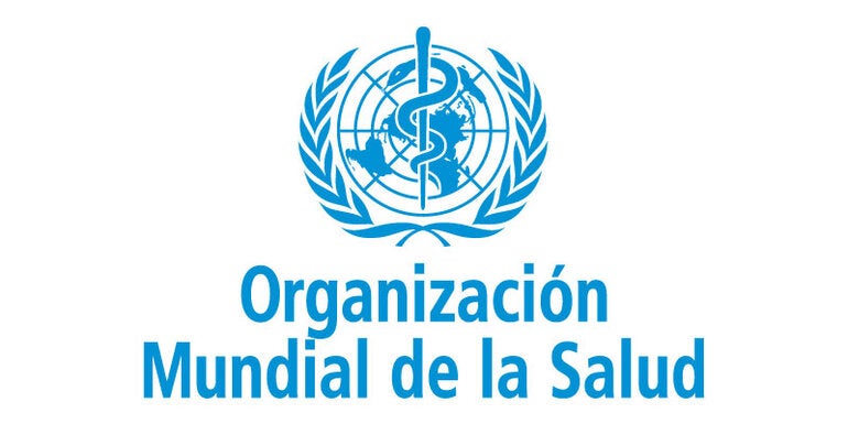 WHO logo Spanish